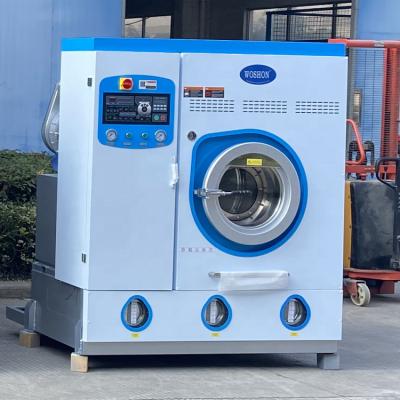 China Laundry Shops Completely Closed 10 Kg Dry Cleaning Machine With Cooling System for sale