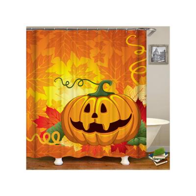 China Professional Washroom Curtain Factory Stocked Wholesale Waterproof Shower Curtains for sale