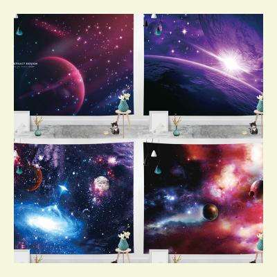 China Plain Tapestry Background Cute Psychedelic Man Canvas Dorm Hippie Decoration Psychedelic Wall Hanging for sale