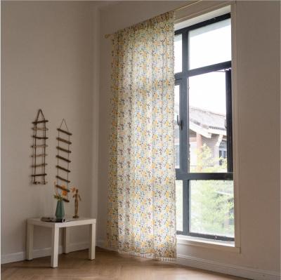 China 2021 Popular Luxury Floral Light Shading Floral Drapes Blackout Curtains 30% Wholesale New Small for sale