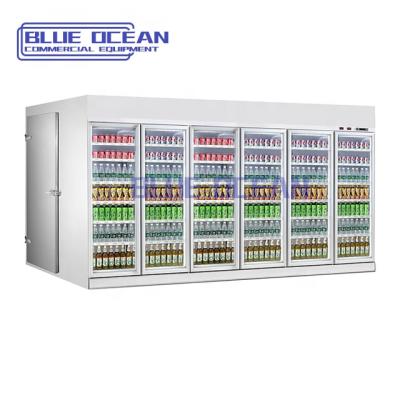 China Single-Temperature Glass Milk Cheese Display Chillers for sale