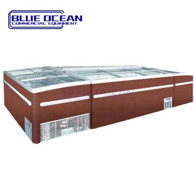 China Commercial Glass Single-temperature Refrigerator Display Refrigeration Equipment Price for sale