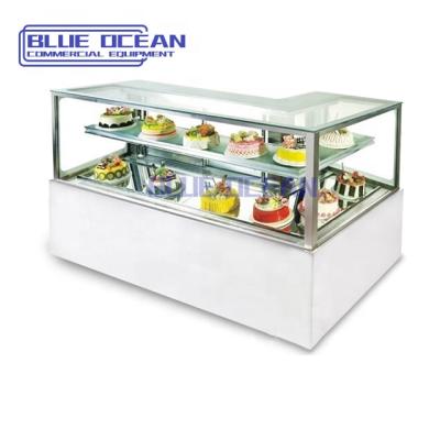 China Single-Temperature OEM Dessert Fridge Freezer Display Cabinet for sale