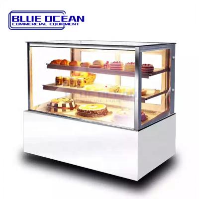 China Single-temperature Commercial Cake Display Bakery Counter Refrigerator Showcase Fridge for sale