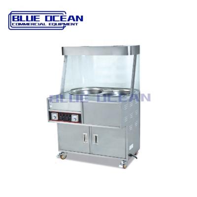 China Dairy Factory Commercial Full Free Standing Role Stainless Steel Chestnut Roaster Machine for sale