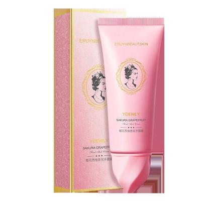 China Wholesale Cherry Blossoms Anti Aging Repairing Best Mini Packaging Hydration Hand Cream100g Elegant Dry Hand Food Moisturizer Scent for sale