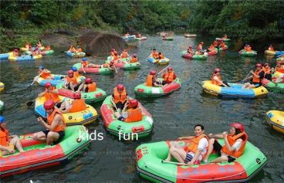 China Excellent Seal Inflatable Drift Boat 0.9mm PVC Material Optimum Performance for sale