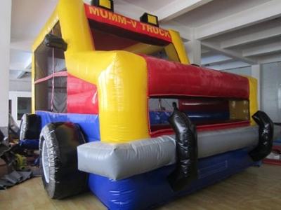 China Waterproof Inflatable Castle Bouncer Triple Sitiching Hand / Digital Print Logo for sale