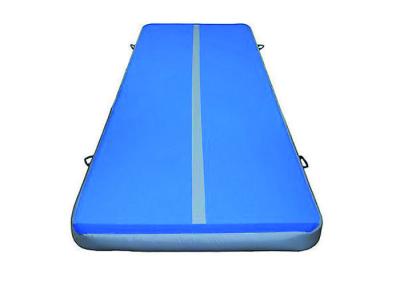 China Inflatable Air Track Gymnastics Mat Tarpaulin And Polyester With Pvc Coating for sale