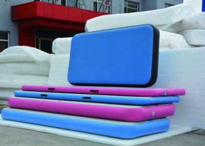 China Colorful DWF Inflatable Air Track Gymnastics 10*1.95*0.1m Good UV Resistance for sale