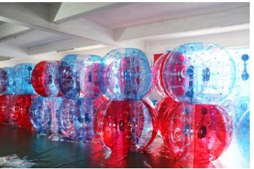 China Alta bola de parachoques inflable gigante hermética, bola de parachoques adulta colorida para Playgound en venta