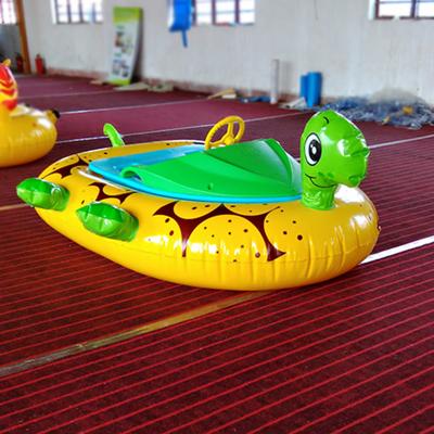 China Turtle Battery Inflatable Bumper Boats For Children , Styles Customizable for sale