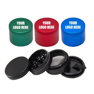 China Wholesale Custom Stocked Aluminum Alloy Herb Grinder Weed Grinder Herb Grinder With Blade for sale