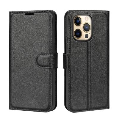 China Hot Selling Anti-fall Phone Accessories Spill Leather Case For Apple iPhone 13 Cell Phone Wallet Case With Card Slot for sale