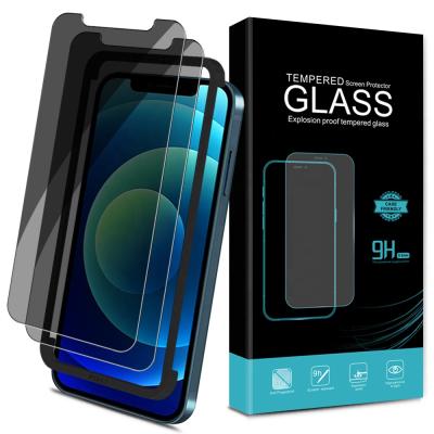 China Hot Mobile Phone Ebay New Arrival 9H Glass Film Privacy Screen Protector Flexible Clear Tempered Glass For iPhone 13 pro Max Mini for sale