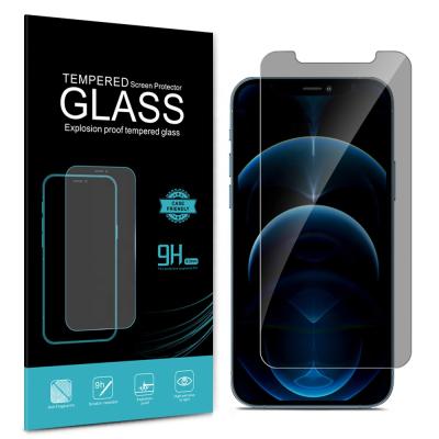 China Cell Phone Privacy Screen Protector Compatible For iPhone 12 and iPhone 12 pro 5G 6.1 inch High Clear Tempered Glass for sale