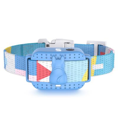 China High Quality ABS Pedono Bark Collar Rechargeable Waterproof Pet Dog Collar for sale