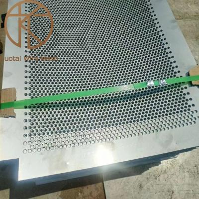 China Plain Weave Stainless Steel Mesh Plate Perforated Steel Metal Sheet Mesh For Decoration for sale