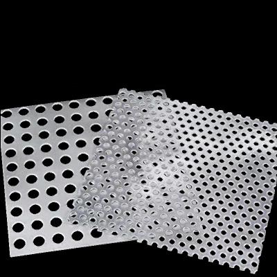 China Plain Weave 0.5mm-25mm Thickness Perforated Metal Mesh Carbon Steel Punched Metal Screen Hole Punch Mesh for sale