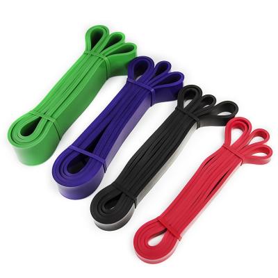 China Exercise 4 Latex Factory Supply Set Pull Up Aid Latex Resistance Bands Set for sale