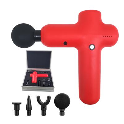 China Body Factory Supply New Design Handheld Deep Tissue Mini Massage Gun Cordless Percussion for sale