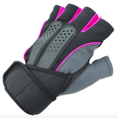 China Comfortable Cycling Hands Protector Outdoor Fitness Sport Fingerless Training Gloves for sale