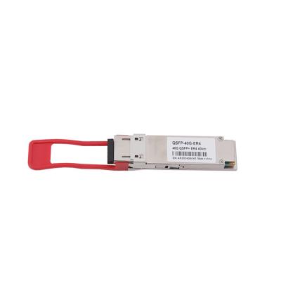 China Reliable FTTH Optical Transceiver 1296nm-1310nm QSFP-40G-ER4 40km SFP Module for sale