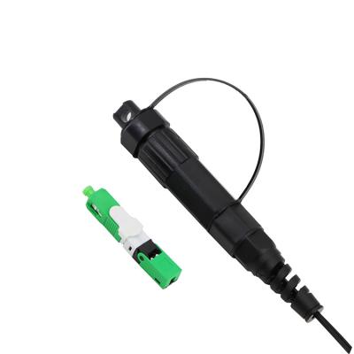 China FTTH New Design Waterproof Field Installable Reinforced Connector MINI-SC for sale