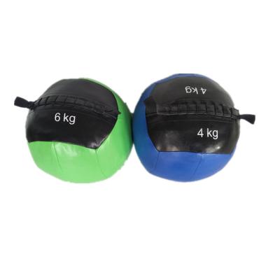 China Fitness center fitness soft ball is popular in the gym wall ball weight wall ball for sale