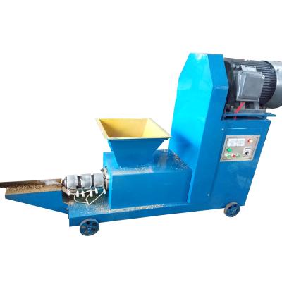 China BBQ (BBQ) Plant Biomass Briquette Machine / Rice Husk Charcoal Briquette Making Machine for sale