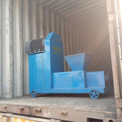 China Hot Selling Factory Screw Biomass Briquette Machine With Stick Shape Briquettes for sale