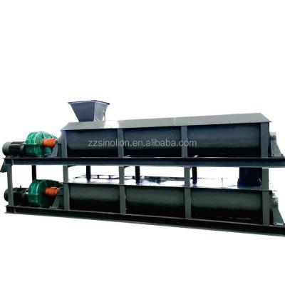 China Powder High Efficiency Coal Powder Double Shaft Mixer Production Line Machines Price for sale