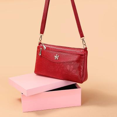 China 2022 Daily Soft Leather Messenger Bag Designer Small Ladies Cross - Body Lady Shoulder Bag for sale