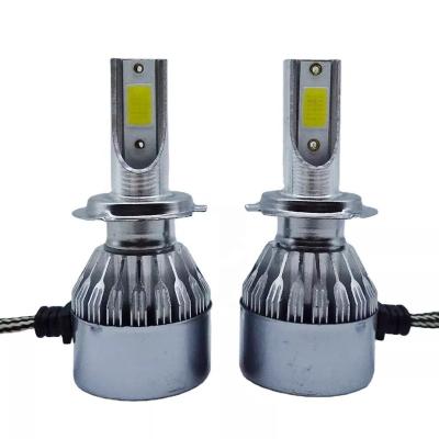 China Hot sale High Brightness LED C6 C6 H4 H7 LED Motorcycle Headlamp Auto Car Lighting System 9005 9006 9012 5202 H15 H1 H3 H11 Fog Light H4 C6 LED Headlight Bulb for sale