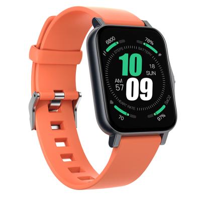 China Wifi Slimoro IP68 Sports Smart Watch 2021 Women Man Heart Rate Body Temperature Monitor Android Waterproof Smart Watch for sale