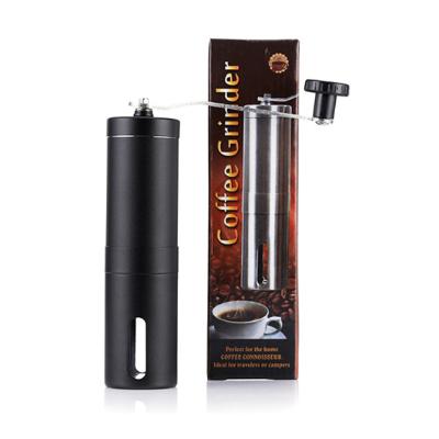 China Hot Model 304 Stainless Steel Hand Bean Coffee Grinder Portable Manual Coffee Grinder for sale