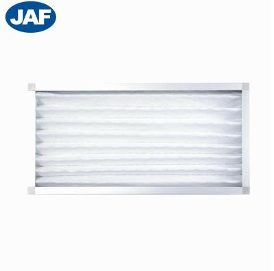 China Air Conditioning Medium Efficiency Filter Cardboard Frame Chemical Fiber Cloth Filter High Quality Air for sale