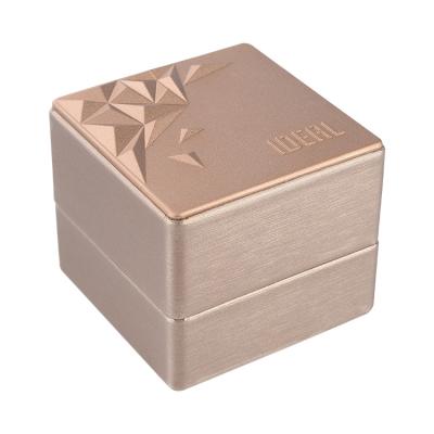 China Leather Jewelry Boxes Ring Pendant Bracelet Boxes Elegant Custom Odm Multi Color Jewelry Packaging Gift Box OEM for sale