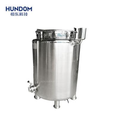 China Hotels Double Layers Mixing Heated Storage Tank Vertical Type Storage Tank for sale