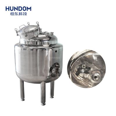 China Liquid with Essential Magnetic Agitator Tank Solids 300L Stainless Steel Balm Mixer Bottom Hanging Machine for sale