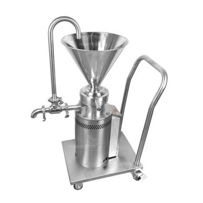 China Vegetable Processing Plant Onion Ginger Chilli Paste Making Machine Cashew Nut Butter Homogenizer Mill Colloid Mill for sale