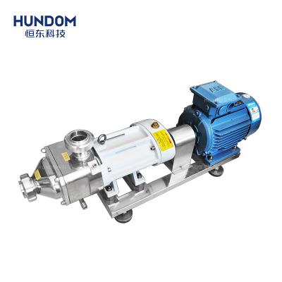 China Automotive Industry High Viscosity Sanitary Twin Screw Pump Stainless Steel Twin Screw Pump for sale