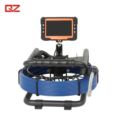 China NIGHT VISION 4.8mm Push Rod Cable Sewer Drain Inspection Camera Tool with Metal Cable Reel for sale