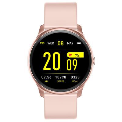 China Full Rate Monitor Fitness Men Women Smartwatch Touch Screen KW19 Smart Watch Touch Waterproof Heart VS KW10 Smartwatches for sale