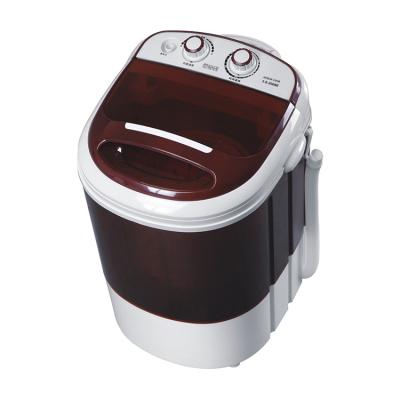 China Single Tub Made In China 2.0Kg With CE CB Semi Automatic Mini Single Tub Portable Washing Machine for sale