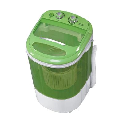 China 4kg Plastic Single Tub Mini Portable Washing Machine With Dryer for sale