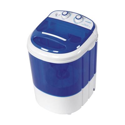 China Newest 3.0kg Plastic Made In China Single Tub Baby Clothes Mini Semi Automatic Portable Washing Machine for sale