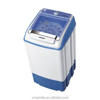 China Plastic Household Appliances 5.6kg Plastic Portable Single Tub Single Semi Automatic Revolving Dryer for sale