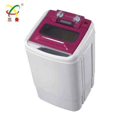 China Home Appliances Mini Plastic Semi Automatic Single Tub 4kg Washing Machine Without Dryer for sale