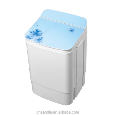 China Mini Style Plastic Single Tub Key Printing Logo Washing Machine for sale